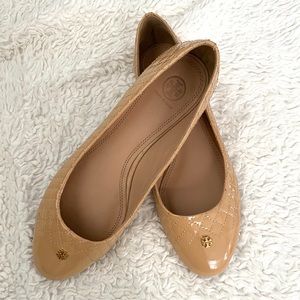 Tory Burch Neautral/Nude Flats